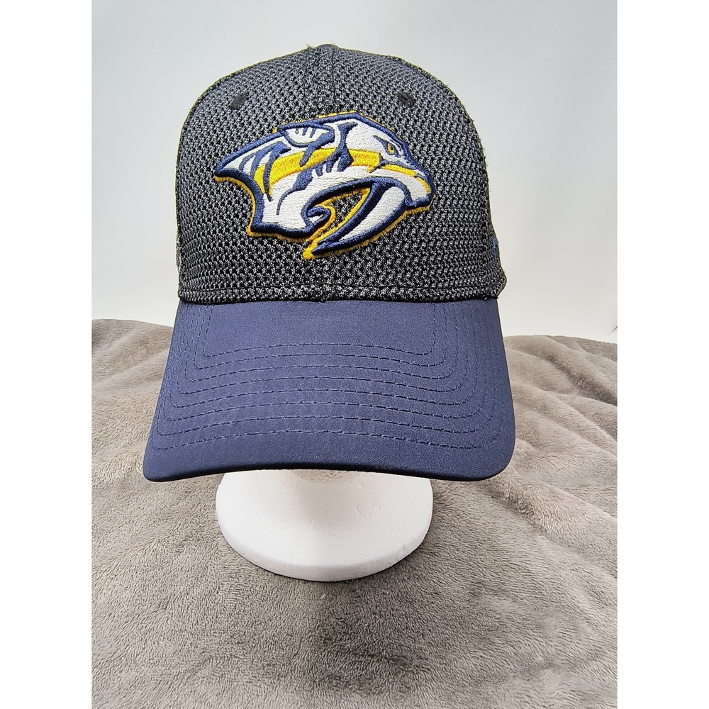 Nashville Predators Hat Authentic Pro Fanatics NHL 2018 Stanley Cup Playoffs S/M